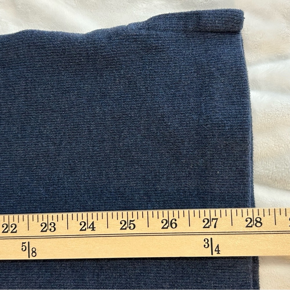 Polo Ralph Lauren Mens Navy Estate Quarter-Zip Pullover sz XL Preppy Old Money - Picture 8 of 10